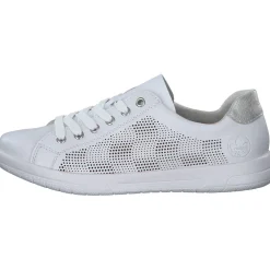 Rieker 45606, Schnürschuhe, Damen, Weiß