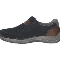 Rieker 03053, Sneakers Low, Herren, Blau