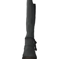 Rieker Z4774, Overknee-Stiefel, Damen, Grau