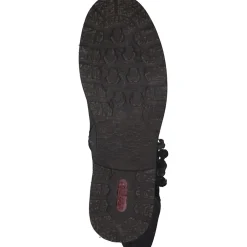 Rieker Z4774, Overknee-Stiefel, Damen, Grau
