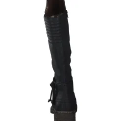 Rieker Z4776, Overknee-Stiefel, Damen, Schwarz