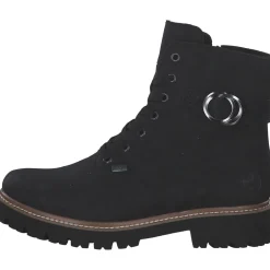 Rieker Z5723-00, Schnürstiefel, Damen, schwarz/schwarz