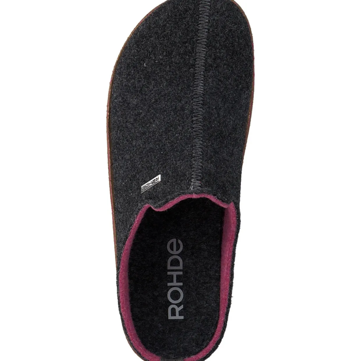 Rohde 6120, Hausschuhe & Pantoffeln, Damen, Stone Grau (Pink)