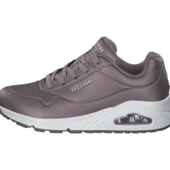 Skechers 73691 PEW Uno, Schnürschuhe, Damen, pewter