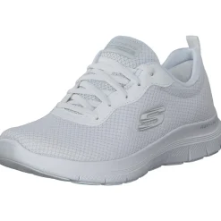 Skechers 149303, Sneakers Low, Damen, WHT Weiß