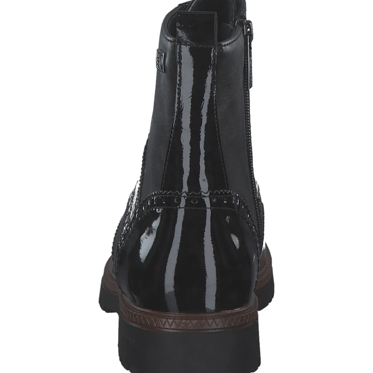 s. Oliver 5-25232-43/001 M2523243, Stiefeletten, Damen, Schwarz (Schwarz Lack)
