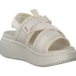 Steve Madden Decorum SM11003017, Keilsandaletten, Damen, bone bone