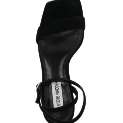 Steve Madden Luxe SM11002329, Plateau-Sandaletten, Damen, Schwarz