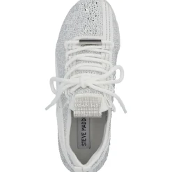 Steve Madden Maxima SM11001807, Schnürschuhe, Damen, Weiß