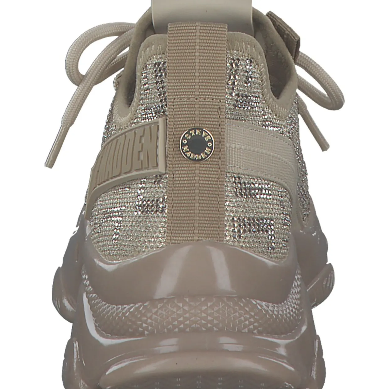 Steve Madden Maxout SM11002264, Schnürschuhe, Damen, BRONZE GOLD SILVER