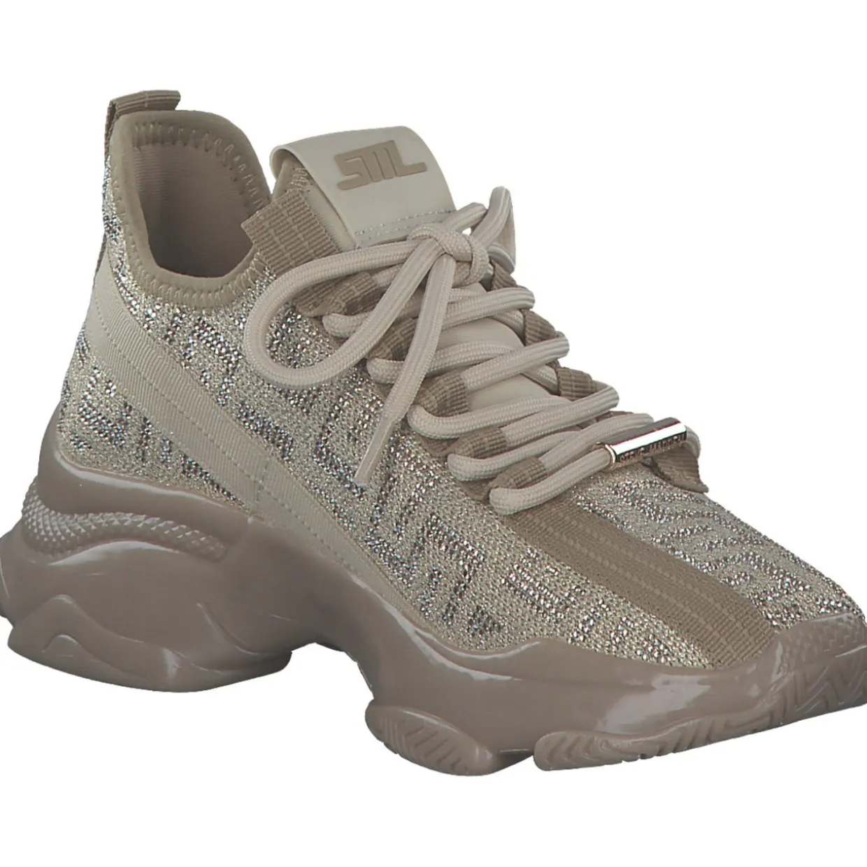 Steve Madden Maxout SM11002264, Schnürschuhe, Damen, BRONZE GOLD SILVER