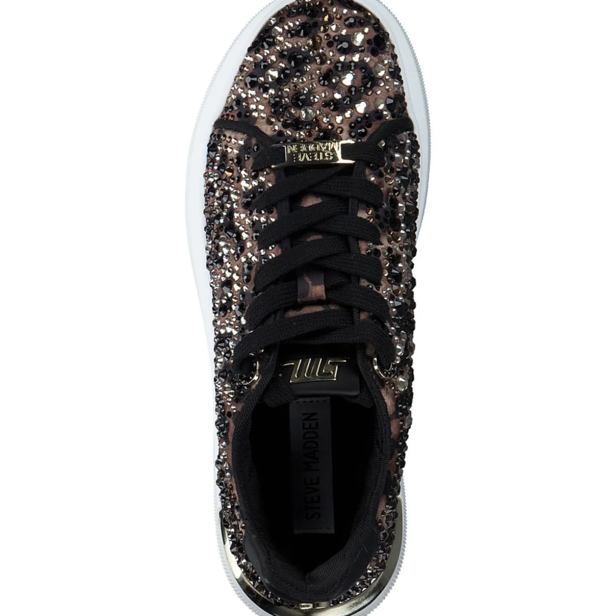 Steve Madden SM11003433-969 Glazed-R, Schnürschuhe, Damen, LEOPARD