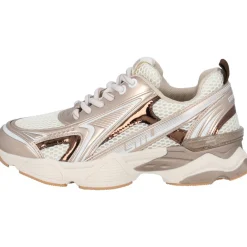 Steve Madden Speedster SM19000122, Schnürschuhe, Damen, silver/gold
