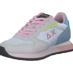 SUN68 35204, Schnürschuhe, Damen, bianco