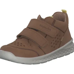 Superfit BREEZE 00363 M, Lauflernschuhe, Kinder, BRAUN/GELB