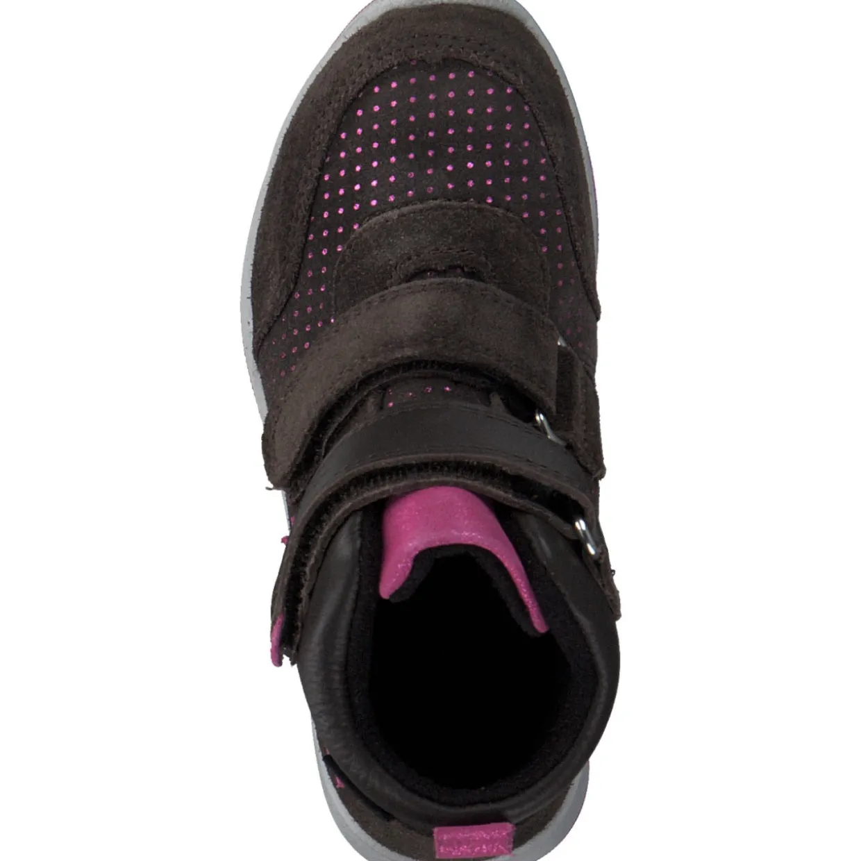 Superfit MERIDA 09183, Sneakers High, Kinder, braun/rosa