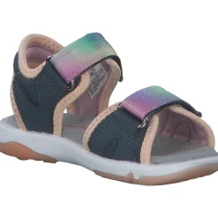 Superfit PEBBLES 09540, Sandaletten, Kinder, blau/orange