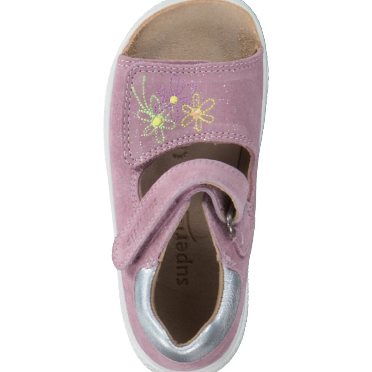 Superfit POLLY 00092, Sandalen (Kinder), Kinder, ROSA/SILBER