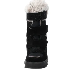 Superfit 1-000226-0000 Stiefelette Leder FLAVIA, Winterstiefel, Kinder, SCHWARZ/BEIGE