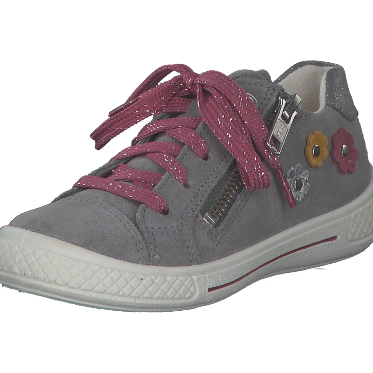 Superfit TENSY 00100, Sneakers Low, Kinder, Grau