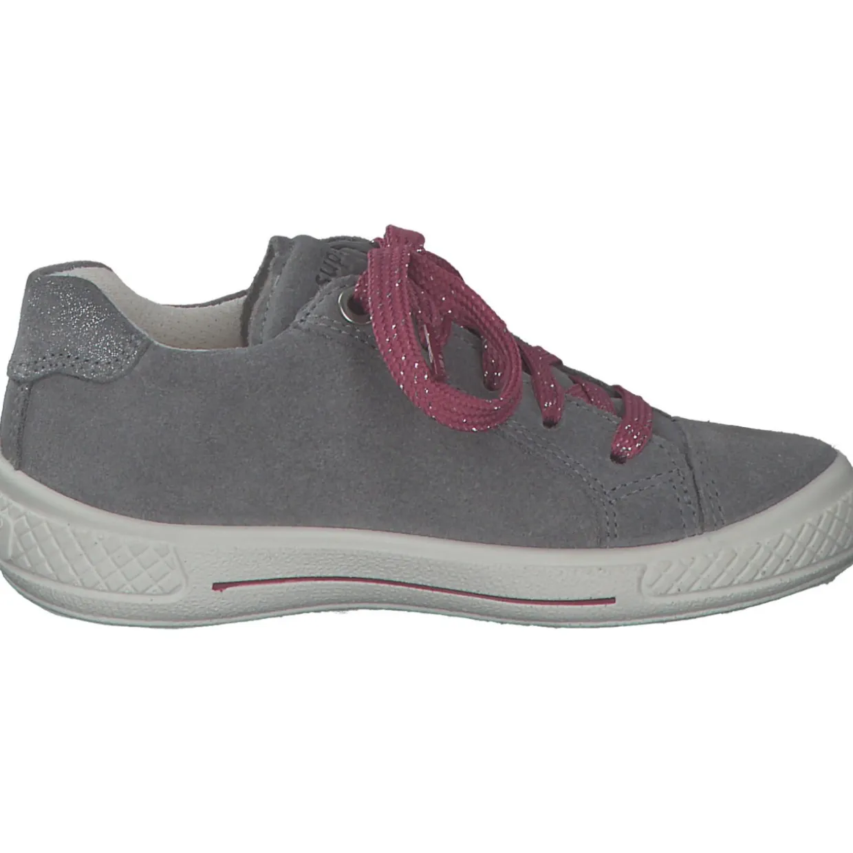Superfit TENSY 00100, Sneakers Low, Kinder, Grau