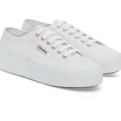 Superga 2740 Platform S21384W, Schnürschuhe, Damen, white
