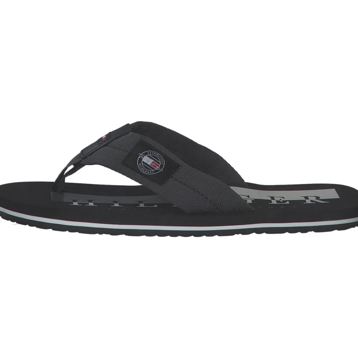 Tommy Hilfiger FM0FM03981, Zehentrenner, Herren, Schwarz