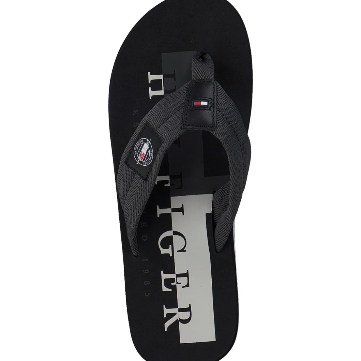Tommy Hilfiger FM0FM03981, Zehentrenner, Herren, Schwarz