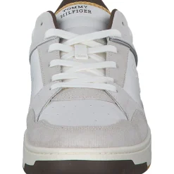 Tommy Hilfiger FM0FM05215ZE1 TH BASKET STREET LTH, Klassische- & Business Schuhe, Herren, City Yello