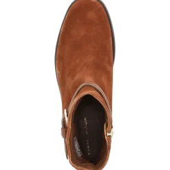 Tommy Hilfiger FW0FW07482, Stiefeletten, Damen, Braun (Cognac)