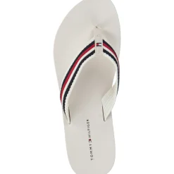 Tommy Hilfiger FW0FW07147, Zehentrenner, Damen, feather white