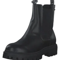 Tom Tailor 2173705, Chelsea Boots, Damen, Schwarz