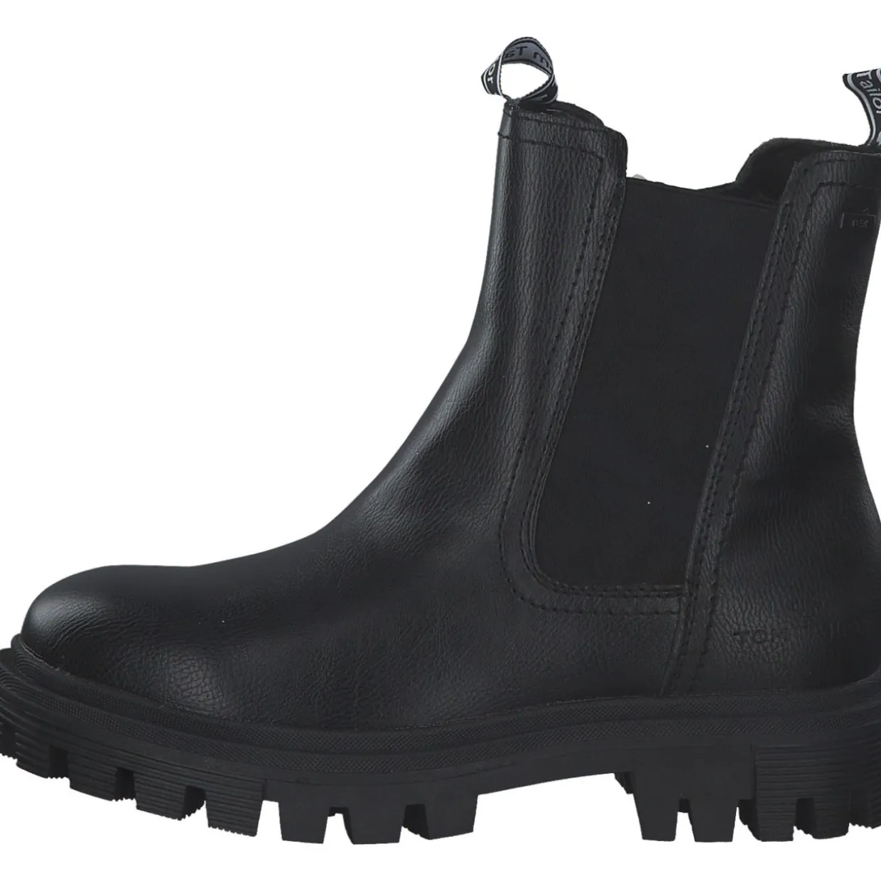 Tom Tailor 2173705, Chelsea Boots, Damen, Schwarz