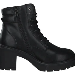 Tom Tailor 4295702, Plateau-Stiefeletten, Damen, black black