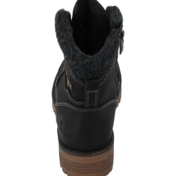 Tom Tailor 4290100023, Schnürstiefel, Damen, Black