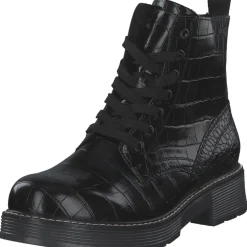 Tom Tailor 9093505, Stiefeletten, Damen, Schwarz
