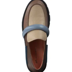 Unisa Grip Loafer Mid, Slipper, Damen, Braun