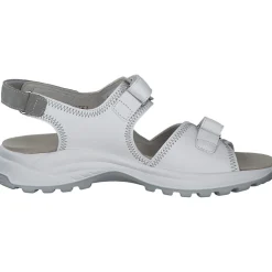 Waldläufer Flora 791002, Klassische Sandalen, Damen, Weiß