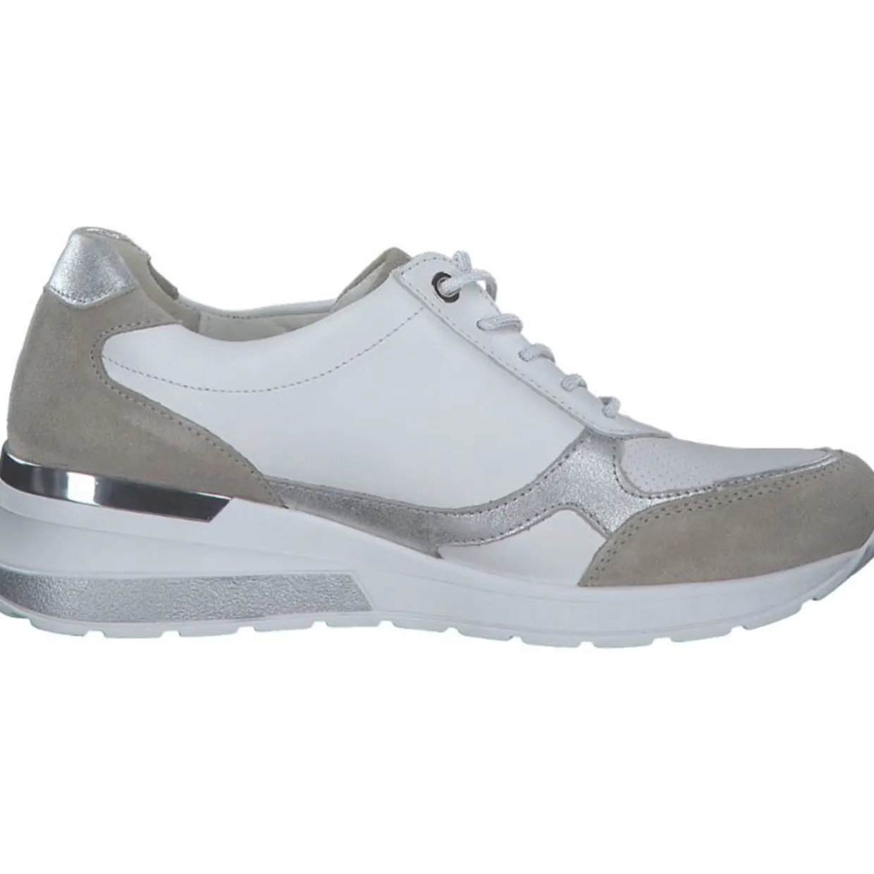 Waldläufer H-Clara 939018, Schnürschuhe, Damen, sahara argento weiss