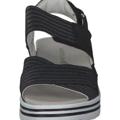 Waldläufer Michelle 728005, Klassische Sandalen, Damen, Schwarz