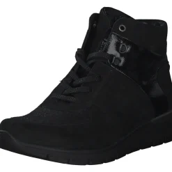 Waldläufer Ramona 626K82, Schnürstiefeletten, Damen, Schwarz
