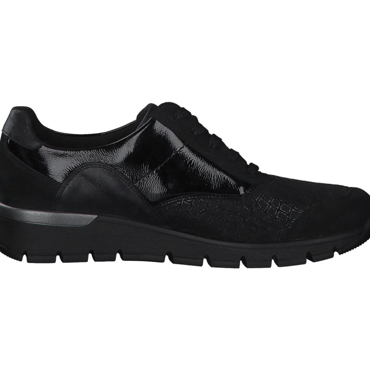 Waldläufer Ramona 626K02, Sneakers Low, Damen, Schwarz