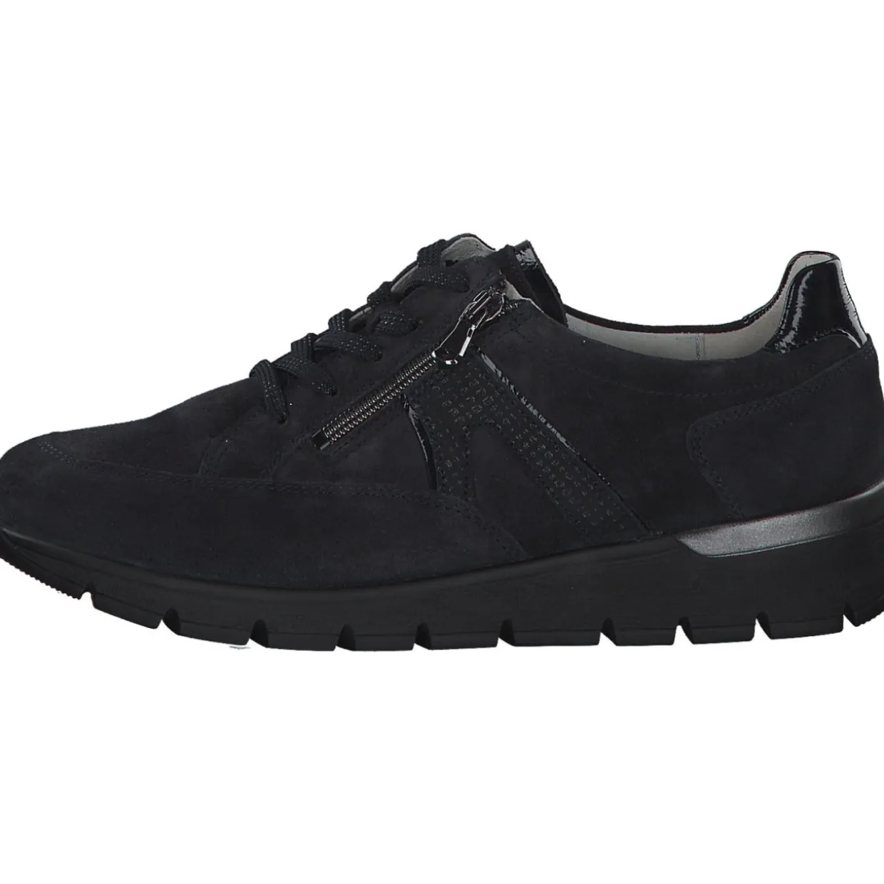 Waldläufer Ramona 626001, Schnürschuhe, Damen, Schwarz